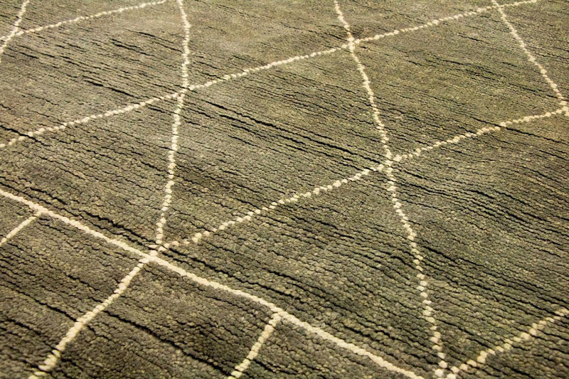 Designer tæppe - 240 x 160 cm - grå
