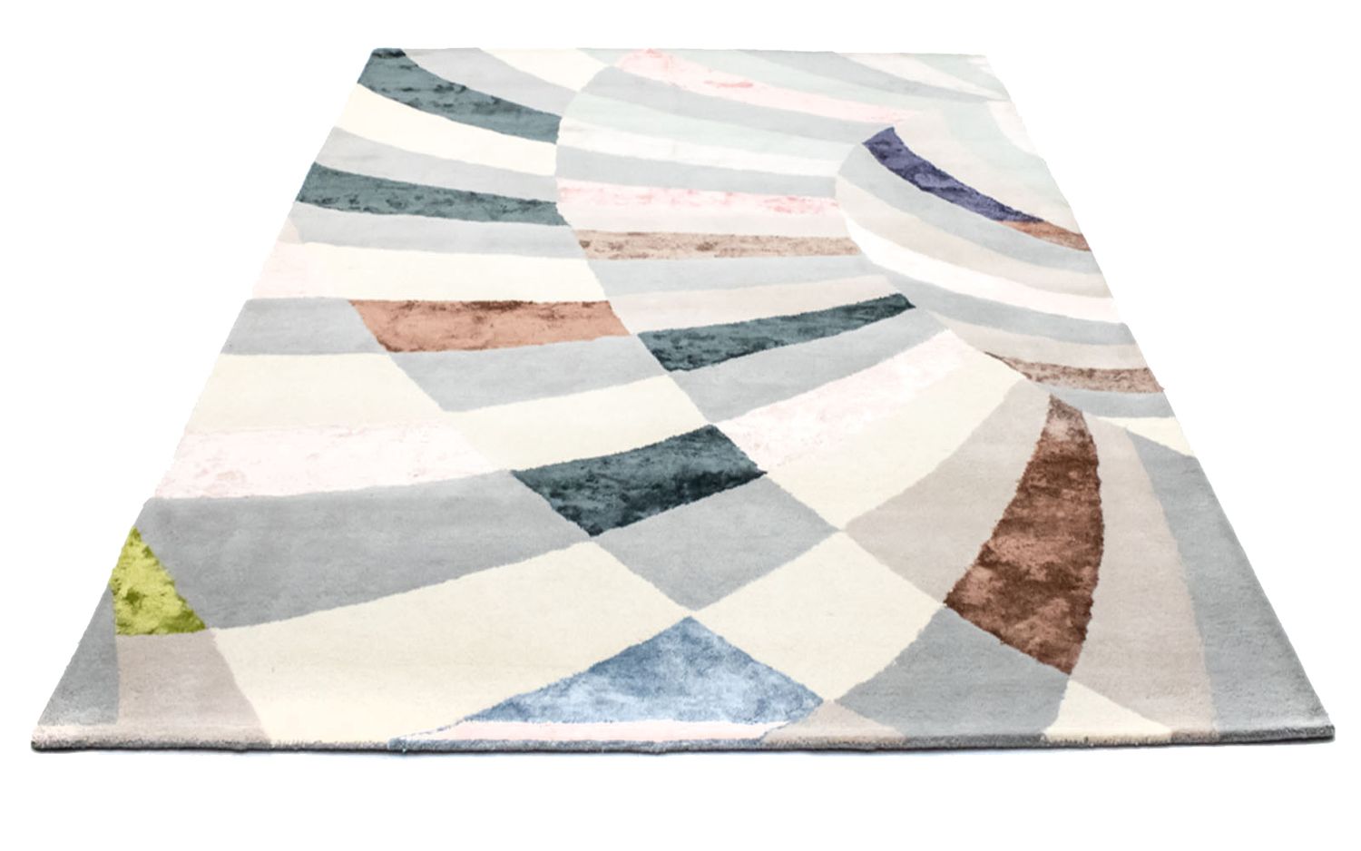 Designer tæppe - 300 x 250 cm - farvet