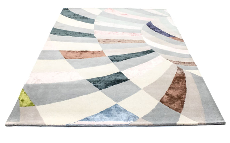 Designer tæppe - 300 x 250 cm - farvet