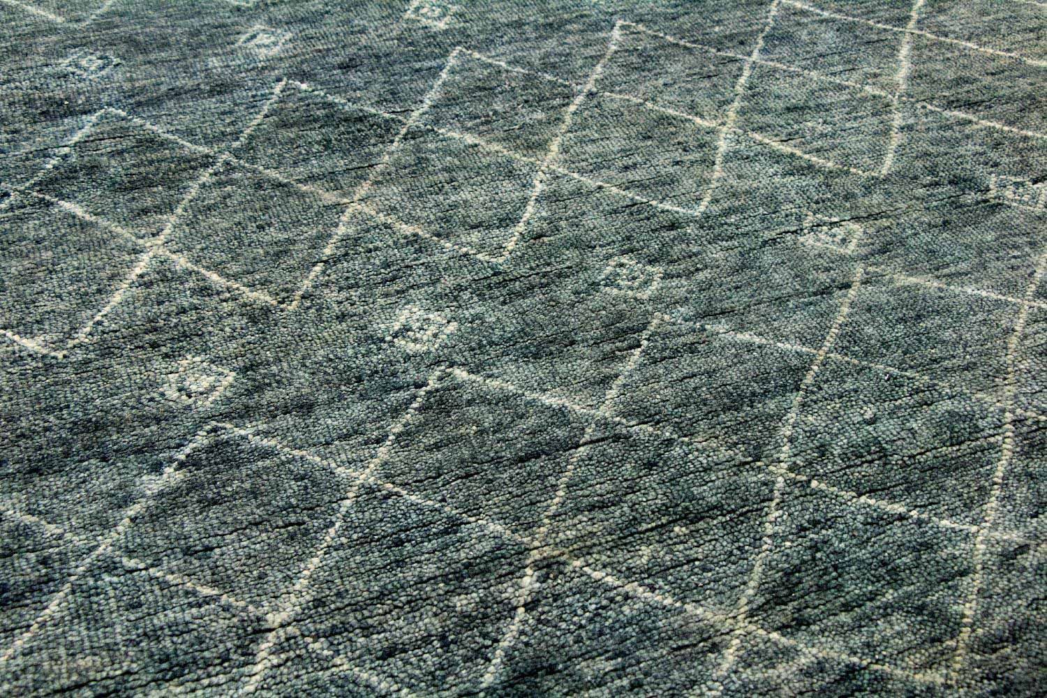 Designer tæppe - 251 x 153 cm - grå