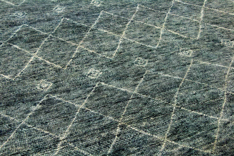 Designer tæppe - 251 x 153 cm - grå