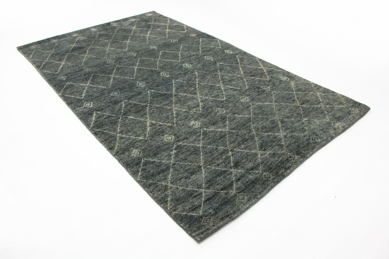 Designer tæppe - 251 x 153 cm - grå