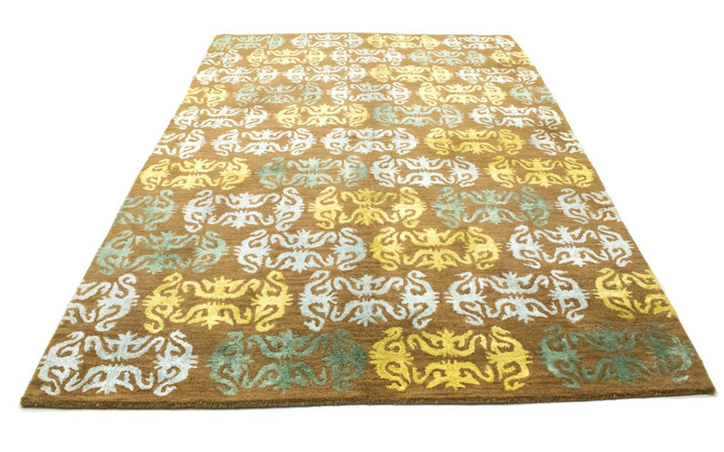 Designer tæppe - 263 x 181 cm - brun