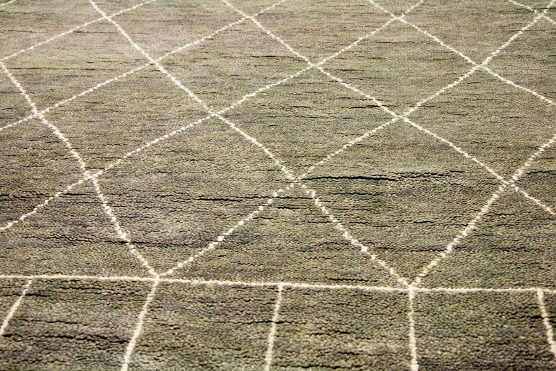Designer tæppe - 240 x 160 cm - grå