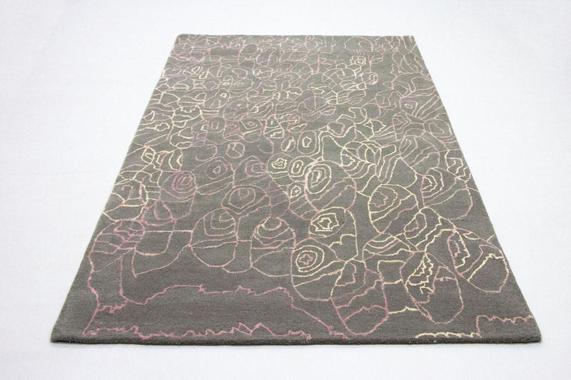 Designer tæppe - 244 x 152 cm - flerfarvet