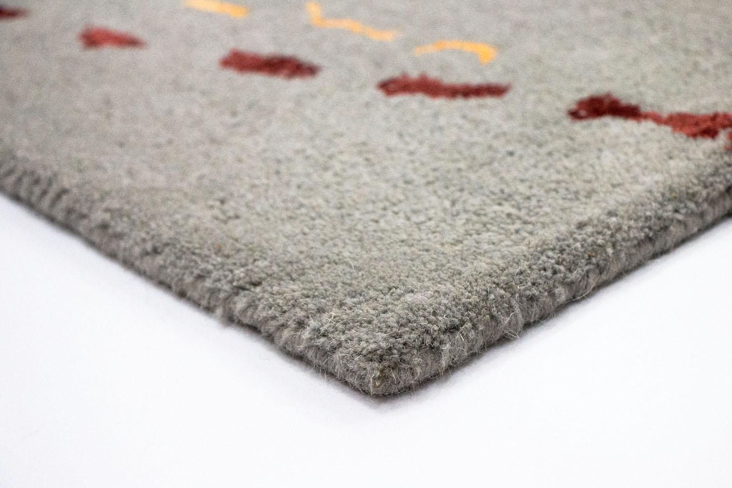 Designer tæppe - 242 x 155 cm - brun