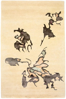 Designer tæppe - 240 x 149 cm - beige