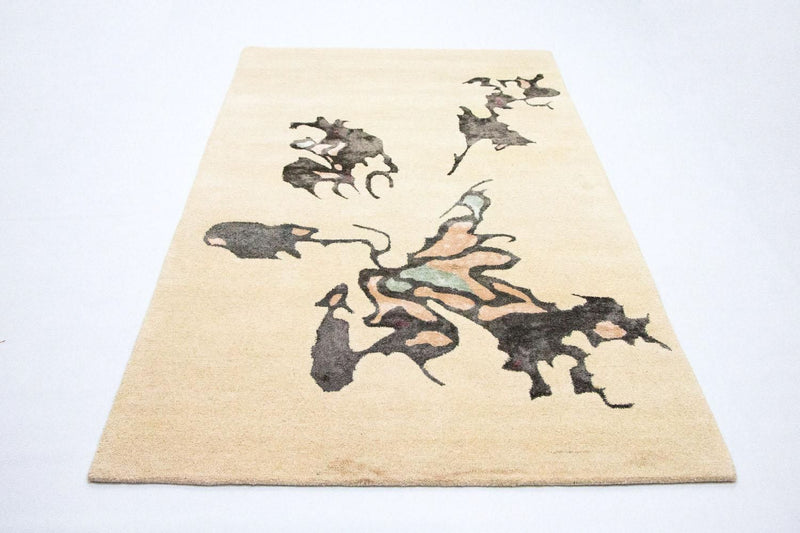 Designer tæppe - 240 x 149 cm - beige