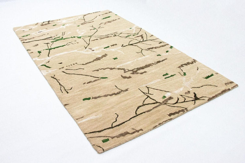 Designer tæppe - 241 x 152 cm - flerfarvet