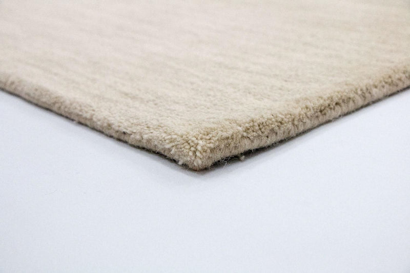 Designer tæppe - 242 x 153 cm - beige