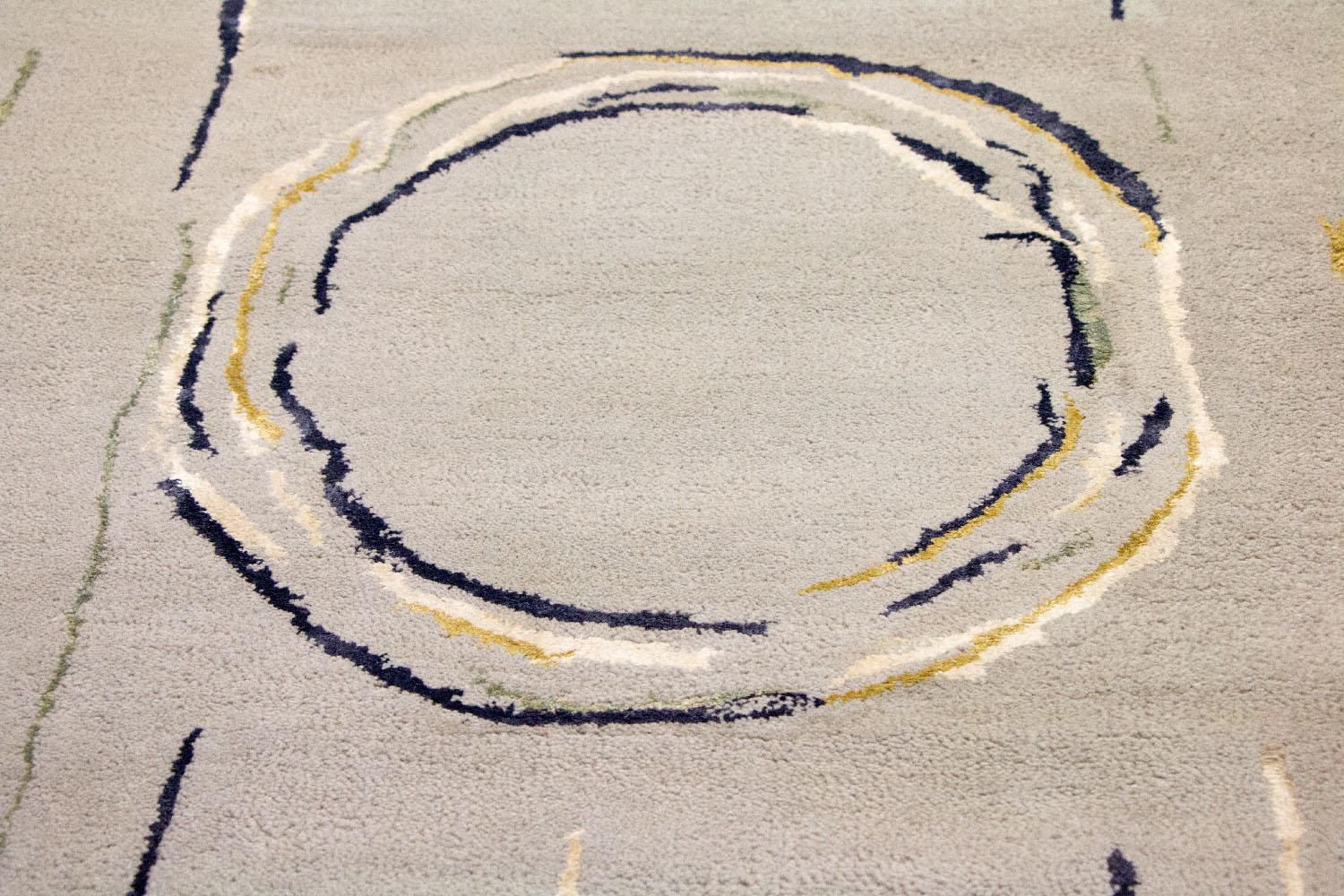 Designer tæppe - 244 x 157 cm - beige