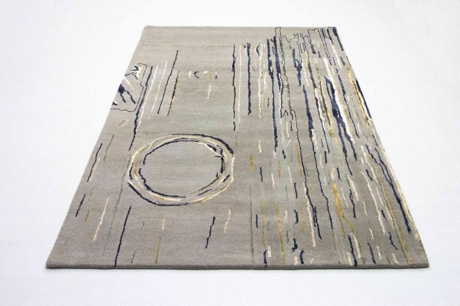 Designer tæppe - 244 x 157 cm - beige