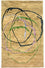 Designer tæppe - 243 x 152 cm - flerfarvet