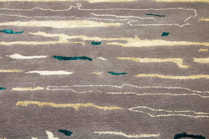 Designer tæppe - 243 x 153 cm - brun
