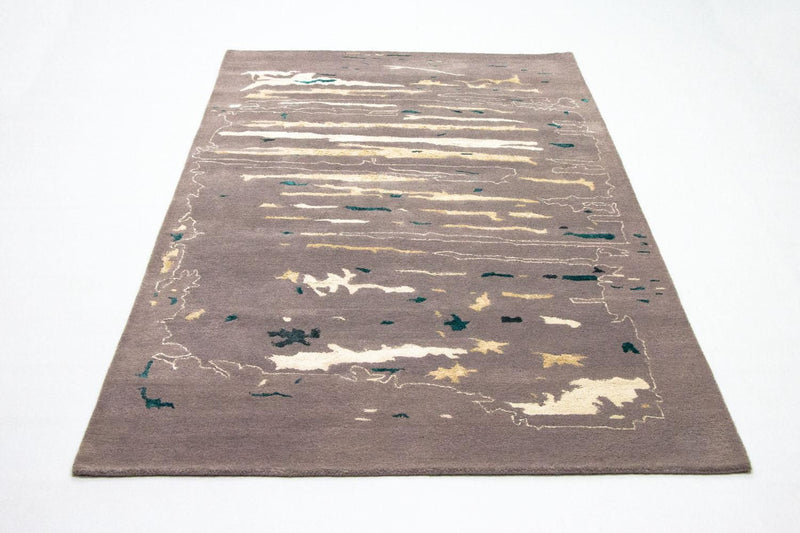 Designer tæppe - 243 x 153 cm - brun