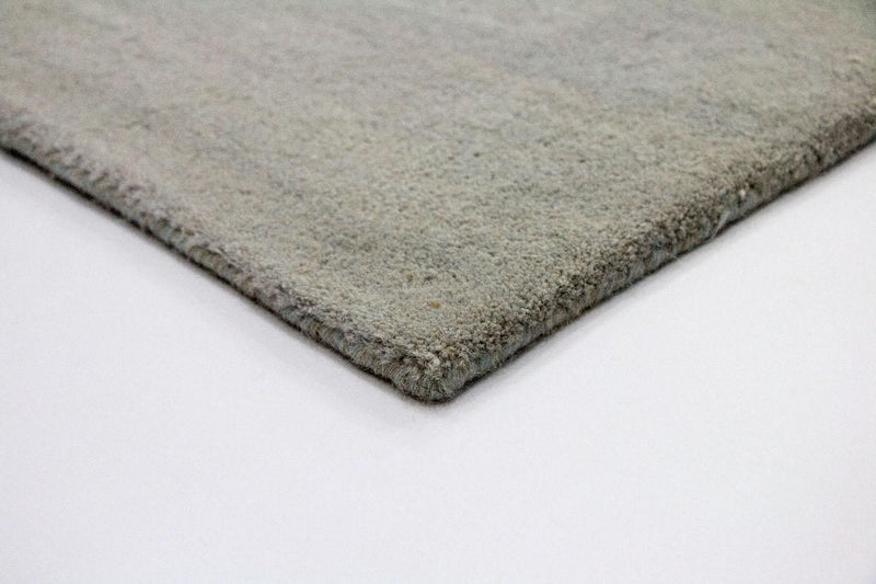 Designer tæppe - 243 x 153 cm - sølv