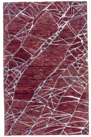 Designer tæppe - 245 x 153 cm - brun