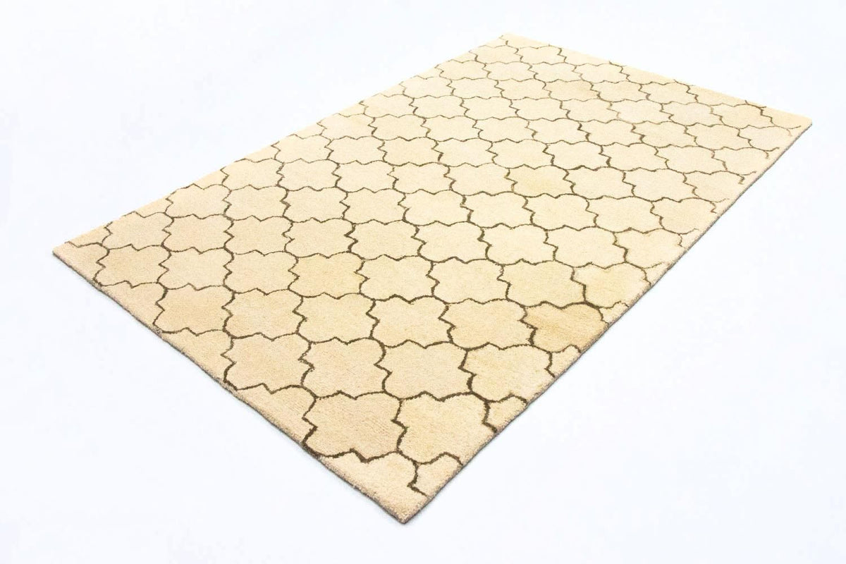 Uldtæppe - 245 x 156 cm - beige