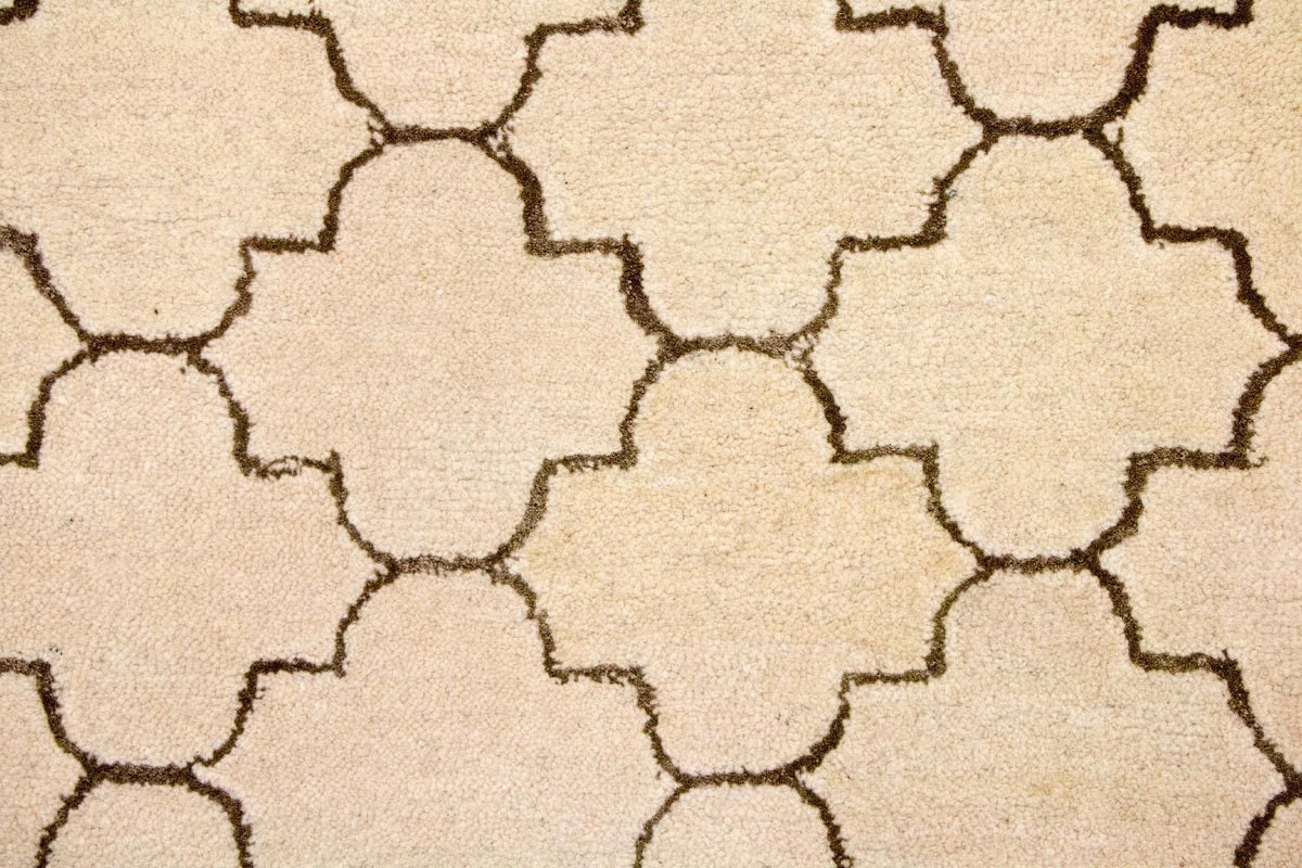 Uldtæppe - 245 x 156 cm - beige