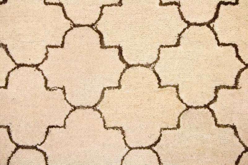 Uldtæppe - 245 x 156 cm - beige