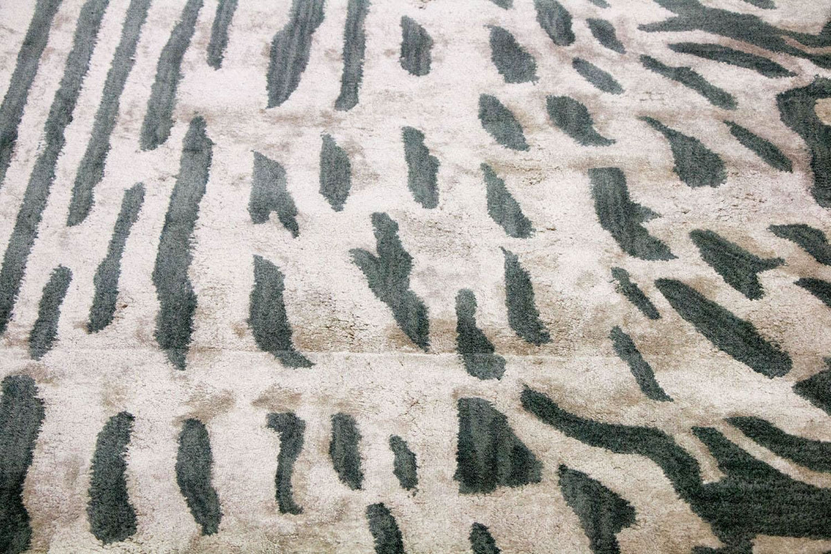 Designer tæppe - 241 x 152 cm - flerfarvet