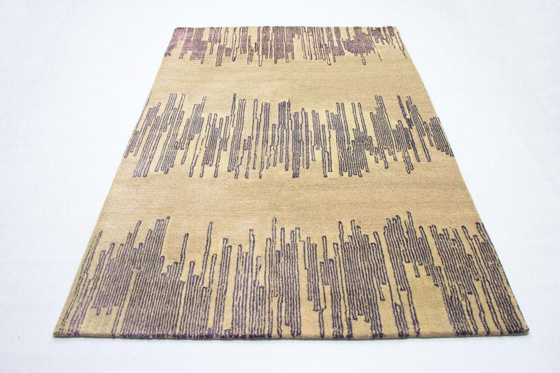 Designer tæppe - 241 x 153 cm - beige