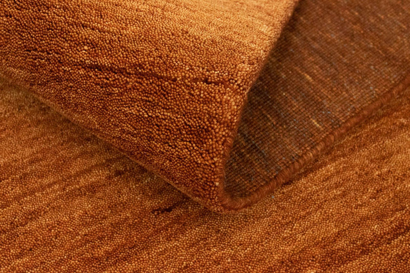 Løber Gabbeh-tæppe - Softy - 400 x 80 cm - brun