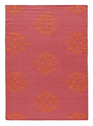 Uldtæppe - 300 x 240 cm - lilla