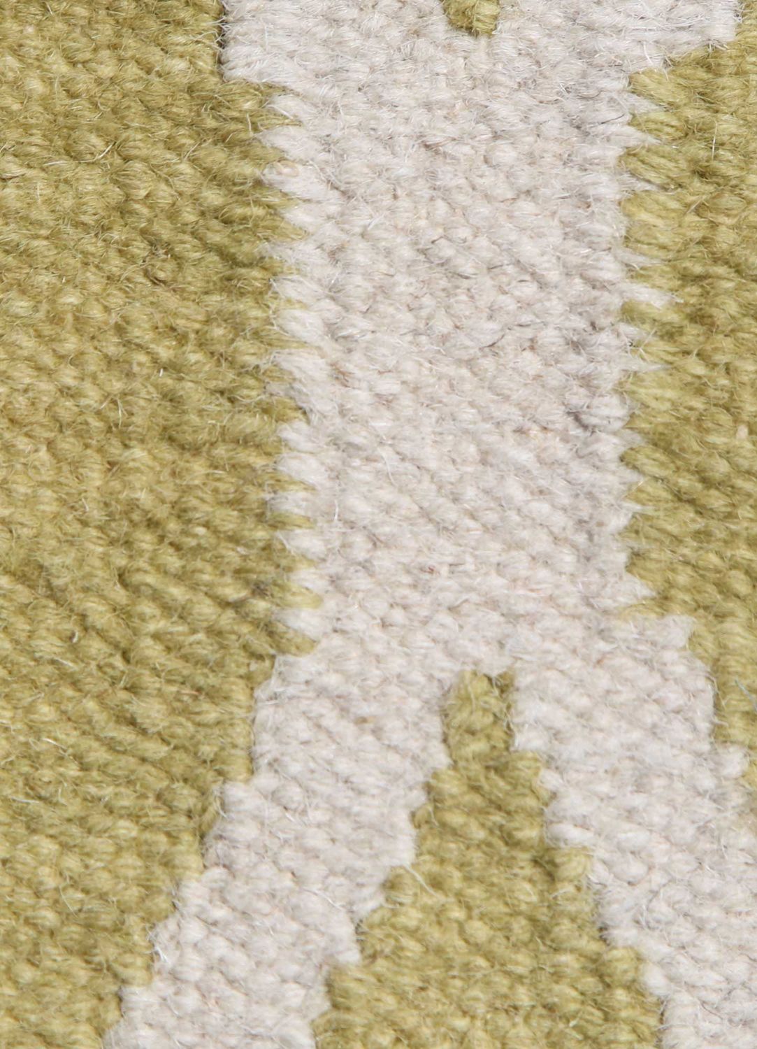 Uldtæppe - 228 x 158 cm - lysegrøn