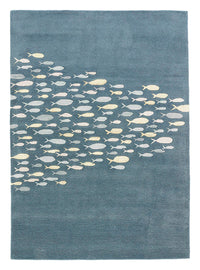 Uldtæppe - Antoine - rundt