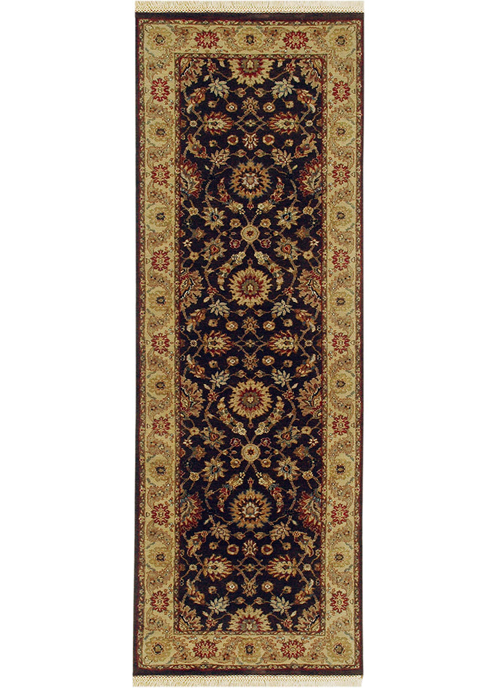 Løber Uldtæppe - 420 x 75 cm - beige