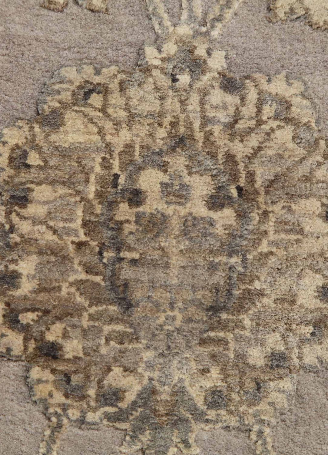 Løber Uldtæppe - 240 x 75 cm - taupe