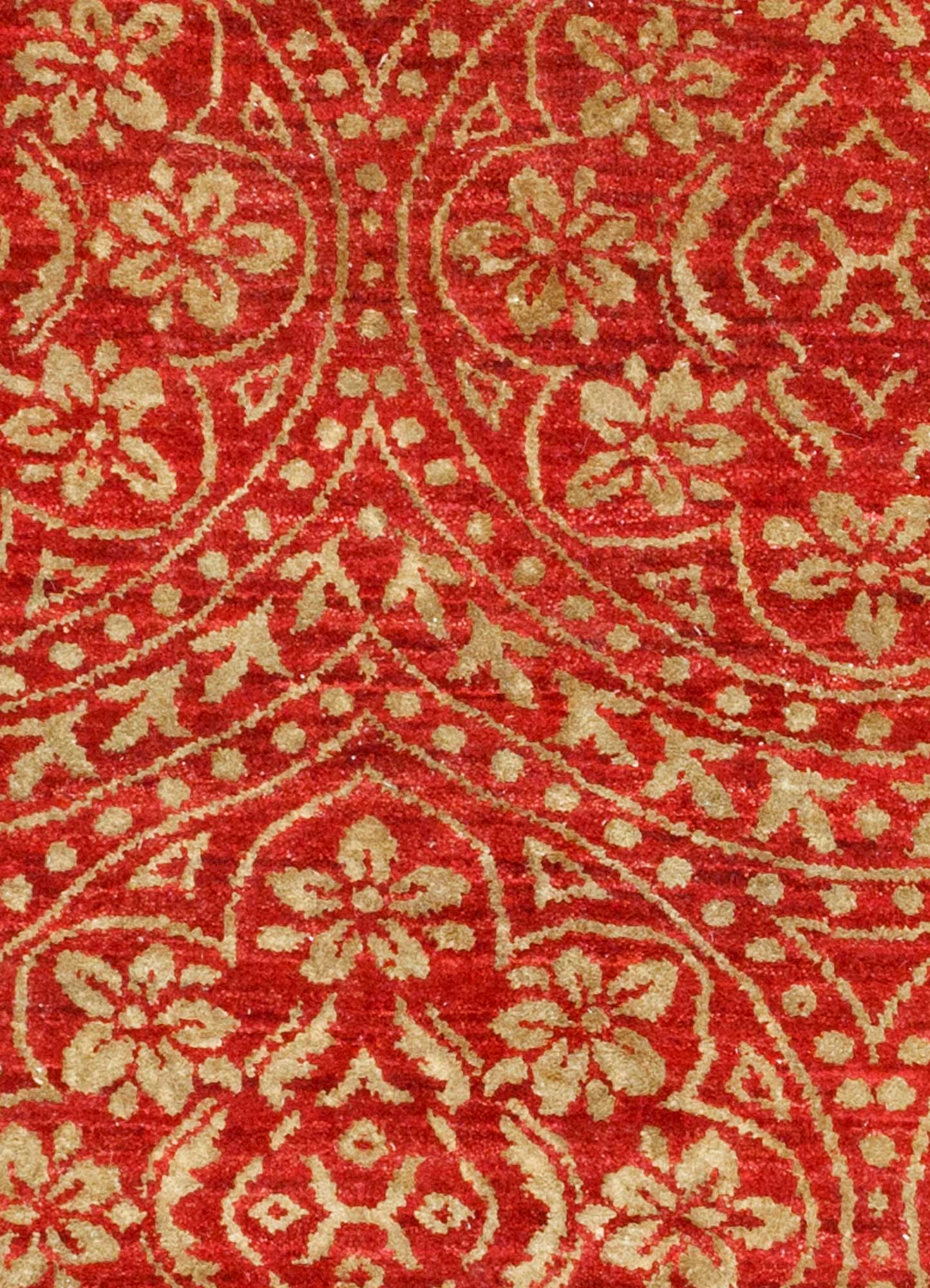 Uldtæppe - 395 x 295 cm - orange
