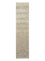 Løber Uldtæppe - 240 x 75 cm - creme