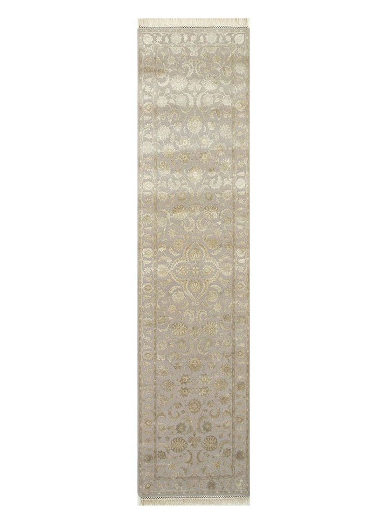 Løber Uldtæppe - 240 x 75 cm - creme