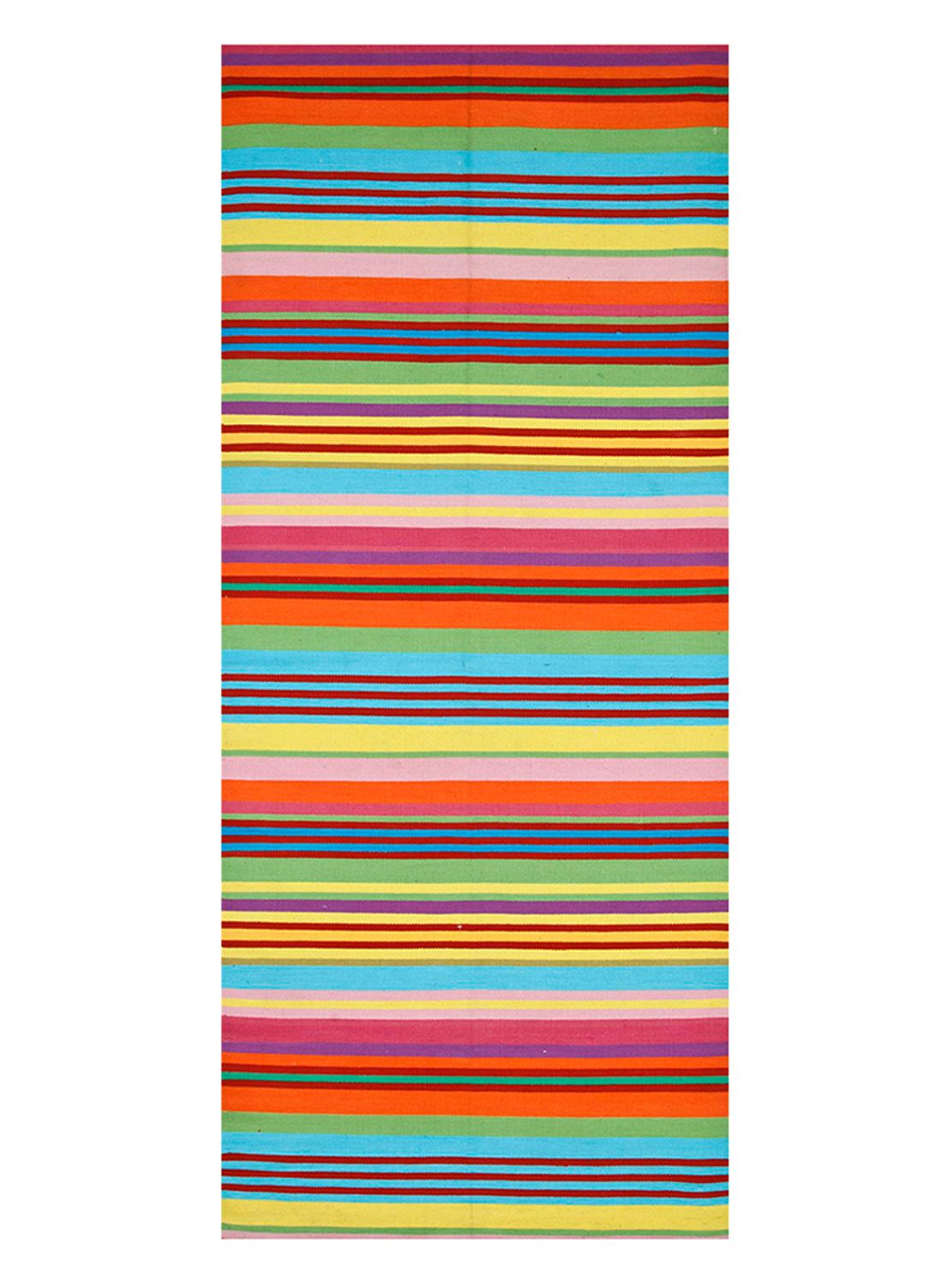 Løber Kelim-tæppe - Trendy - 300 x 90 cm - flerfarvet