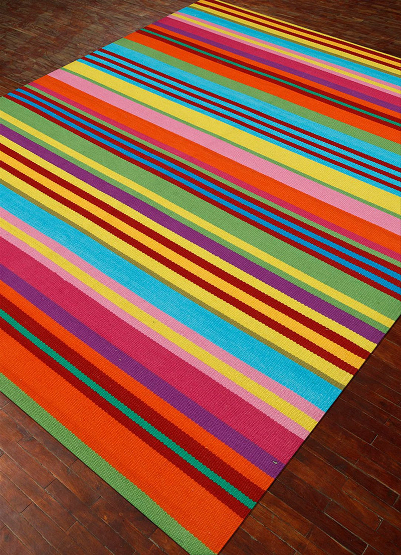 Løber Kelim-tæppe - Trendy - 300 x 90 cm - flerfarvet