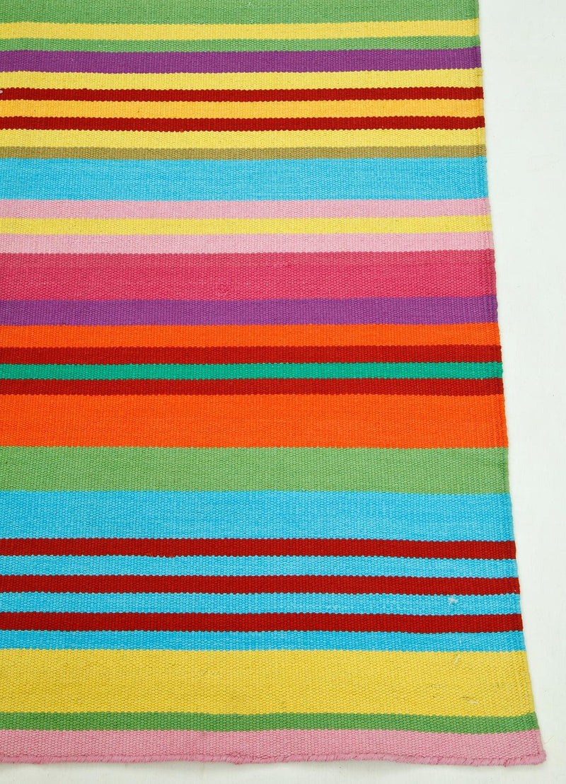 Løber Kelim-tæppe - Trendy - 300 x 90 cm - flerfarvet