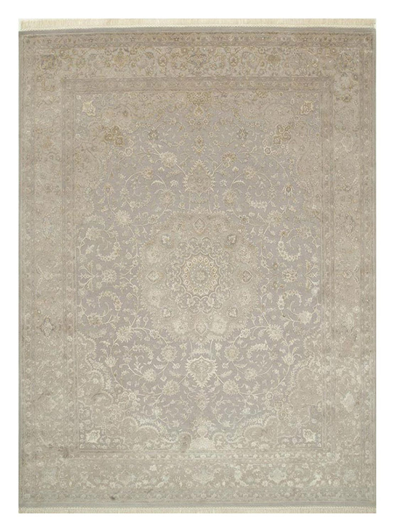 Uldtæppe - 300 x 240 cm - lysegrå