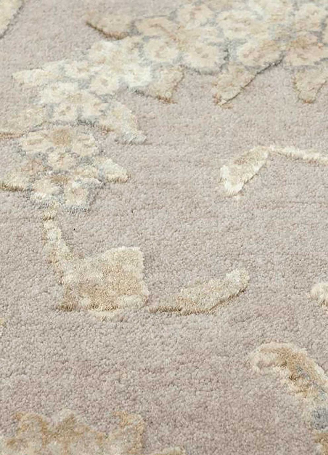 Uldtæppe - 300 x 240 cm - lysegrå