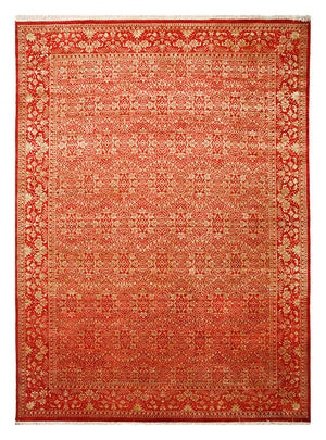 Uldtæppe - 395 x 295 cm - orange