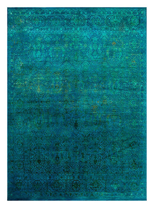 Uldtæppe - 300 x 240 cm - benzinblå