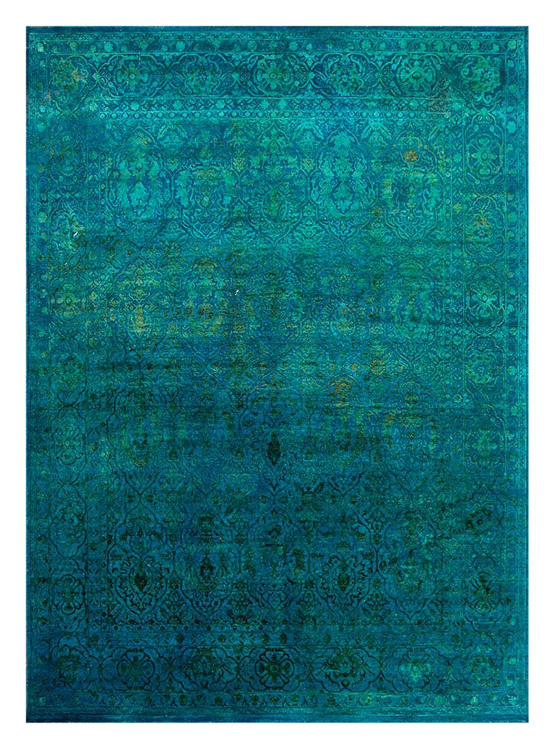 Uldtæppe - 300 x 240 cm - benzinblå