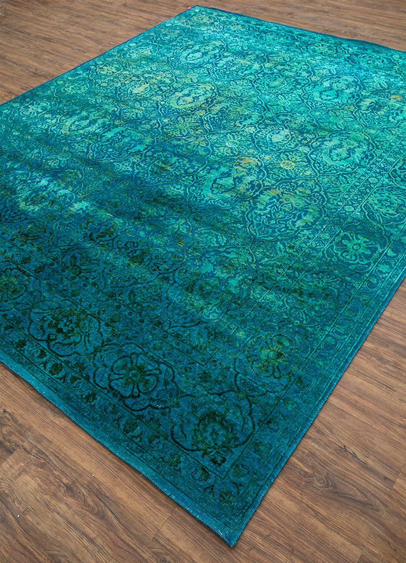 Uldtæppe - 300 x 240 cm - benzinblå