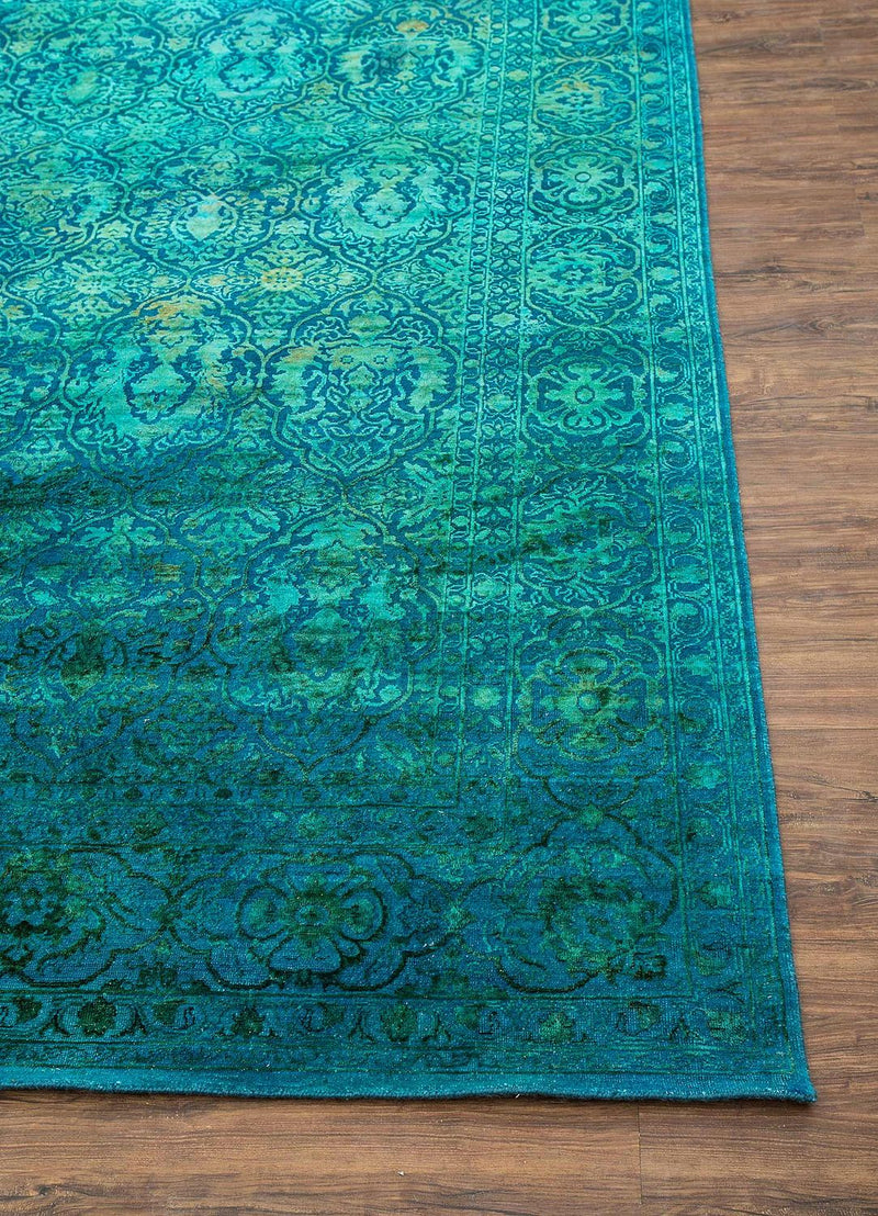 Uldtæppe - 300 x 240 cm - benzinblå