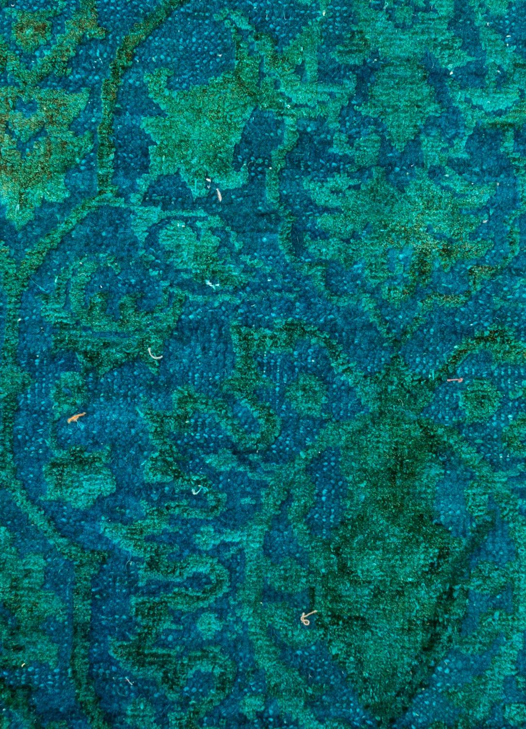 Uldtæppe - 300 x 240 cm - benzinblå