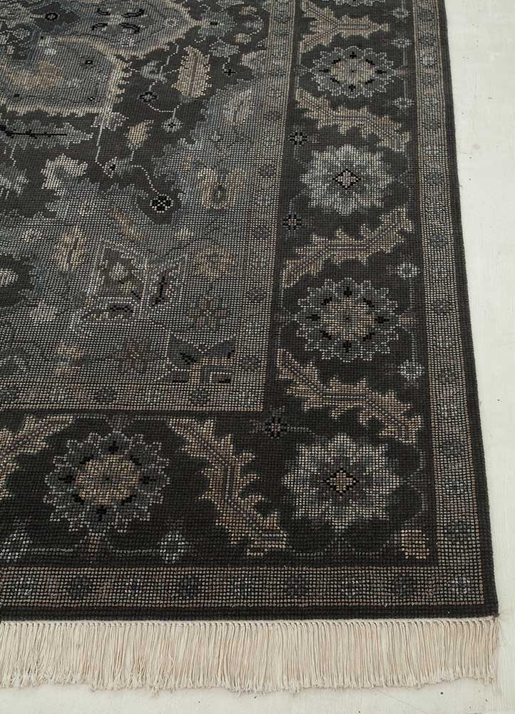 Uldtæppe - 300 x 240 cm - antracit