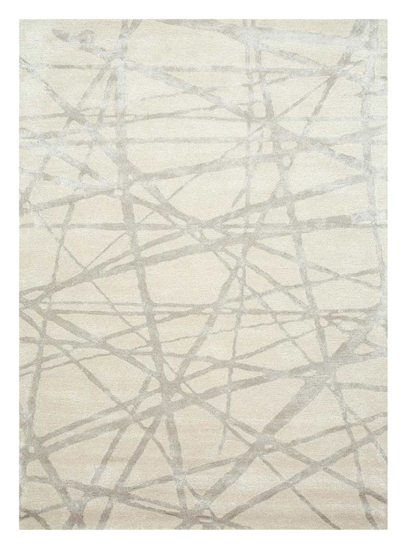 Uldtæppe - 240 x 150 cm - creme