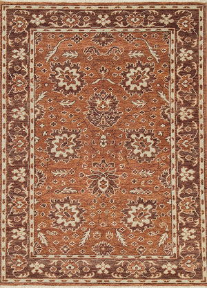 Uldtæppe - 360 x 270 cm - orange