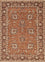 Uldtæppe - 360 x 270 cm - orange